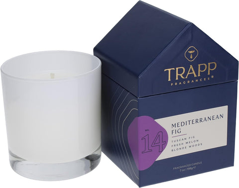 Trapp 70114 No. 14 Mediterranean Fig 7 oz. Candle in House Box
