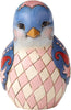 Enesco 4056964 Jim Shore HWC Bluebird of Happiness Blue Floral Bird Figurine Animal