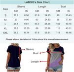 Women's Color Block Short Sleeve Tops Casual Summer T-Shirt, Navy Blue/Grey/Blue, Medium