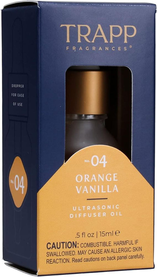Trapp Fragrances 71704 Orange Vanilla 0.5 oz. Ultrasonic Diffuser Oil