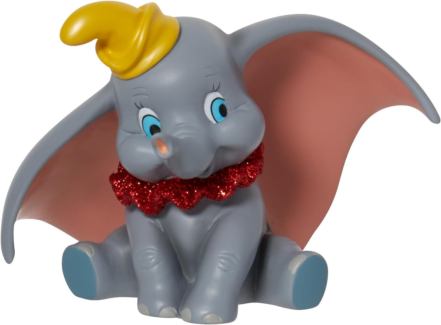 Enesco Disney Showcase Dumbo The Elephant Miniature Figurine, Red