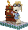 Enesco 6014337 Jim Shore Snoopy & Woodstock Vacation