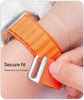 Alpine Loop Compatible with Apple Watch Band 41mm 40mm 38mm, Nylon Wristband, Adjustable with Metal C-Hook Sport Strap for iWatch Ultra/SE/8/7/6/5/4/3/2/1, Green