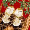 Papyrus Owl Ornament Christmas Card