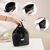 COZOQ Unisex Travel Toiletry Bag, Large Cosmetic Organizer, Lightweight Makeup Pouch for Home & Travelling, Black