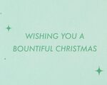 Papyrus Star Wars Christmas Card (Bountiful Christmas)