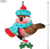 Hallmark Mini Cozy Lil' Critters Plastic Figurine Ornament, 1.2"