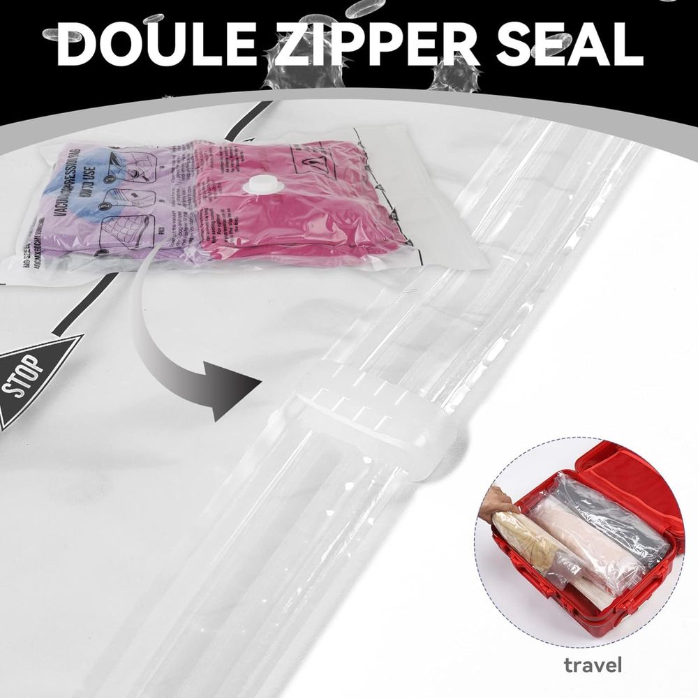 Electric Vacuum Storage Bags - Space Saver Compression Bags