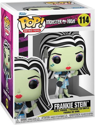 EE Distribution FU67431 Monster High Frankie Stein Funko Pop! Retro Toys Vinyl Figure #114