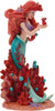 Enesco Disney Showcase Botanical The Little Mermaid Ariel Holding Sebastian Figurine, 8 Inch