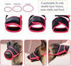 HEELE Dog Muzzle, Soft Nylon Muzzle Anti Biting Barking Chewing, Air Mesh Breathable Drinkable Adjustable Loop Pets Muzzle for Small Dogs, Red, XS