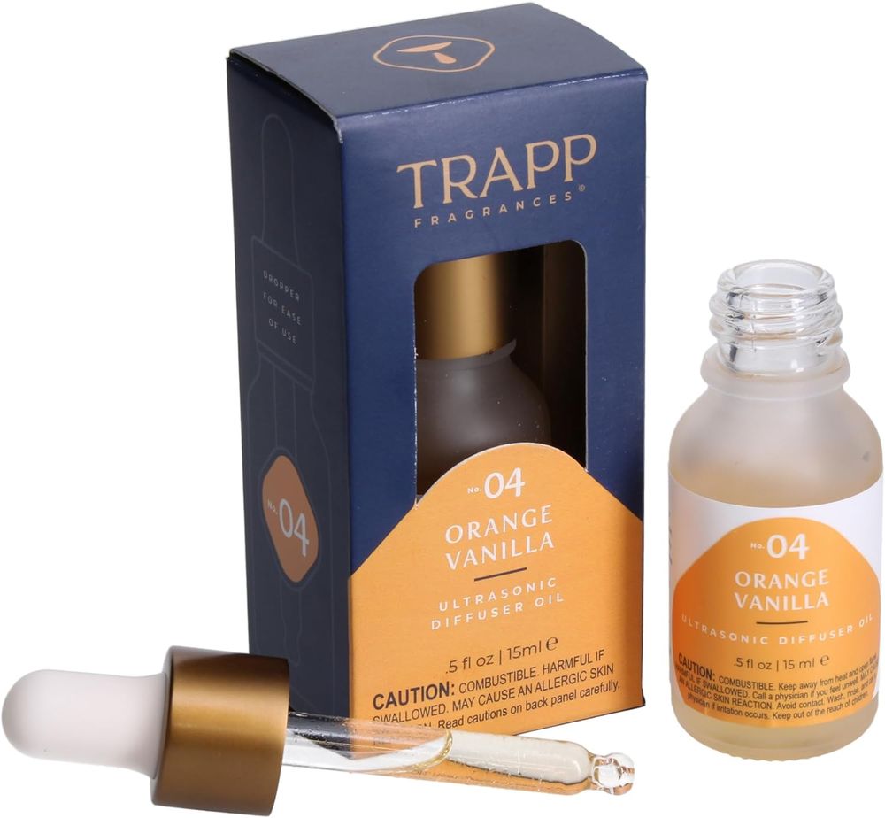 Trapp Fragrances 71704 Orange Vanilla 0.5 oz. Ultrasonic Diffuser Oil