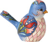 Enesco 4056964 Jim Shore HWC Bluebird of Happiness Blue Floral Bird Figurine Animal