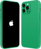 Peafowl iPhone 13 Pro Max Case Ultra-Thin Shockproof Metallic Paint Cases Full Body Screen Camera Protective TPU Phone Cover 6.7 inch (Green)