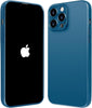Peafowl iPhone 13 Pro Max Case Ultra-Thin Shockproof Metallic Paint Cases Full Body Screen Camera Protective TPU Phone Cover 6.7 inch (Navy Blue)