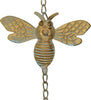 Ganz Patina Gold Bee with Bell Chime
