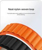 Alpine Loop Compatible with Apple Watch Band 41mm 40mm 38mm, Nylon Wristband, Adjustable with Metal C-Hook Sport Strap for iWatch Ultra/SE/8/7/6/5/4/3/2/1, Green
