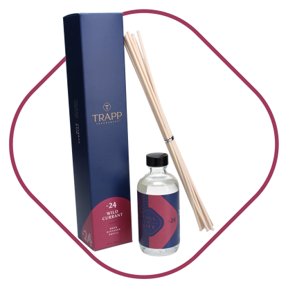 Trapp Fragrances 74424 Wild Currant 4 oz. Reed Diffuser Refill