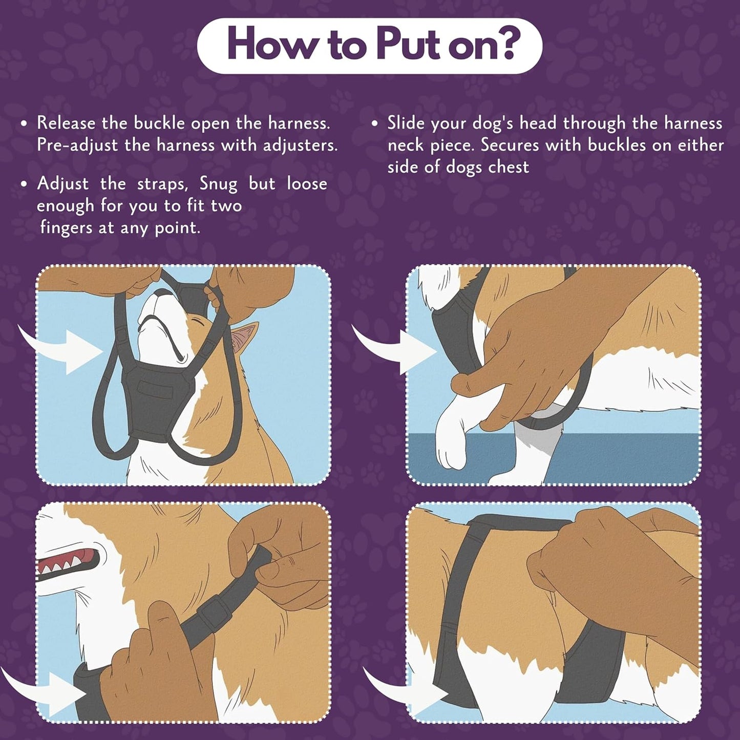 Adjustable No Pull Dog Harness for Large Dogs Featuring Soft Breathable Padded Mesh and Adjustable Straps, Perfect for Large Harness for Dogs, as Well as for Puppies(Blue, Large)
