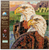 Suns Out 70722 Stained Glass Eagles 1000 pc Jigsaw Puzzle
