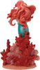 Enesco Disney Showcase Botanical The Little Mermaid Ariel Holding Sebastian Figurine, 8 Inch