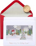 Papyrus Blank Christmas Card (Happy, Merry, Fun)