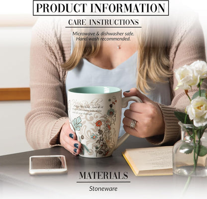 Pavilion Mark My Words Happy Birthday Mug, 4-3/4-Inch, 20-Ounce Capacity