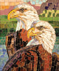 Suns Out 70722 Stained Glass Eagles 1000 pc Jigsaw Puzzle