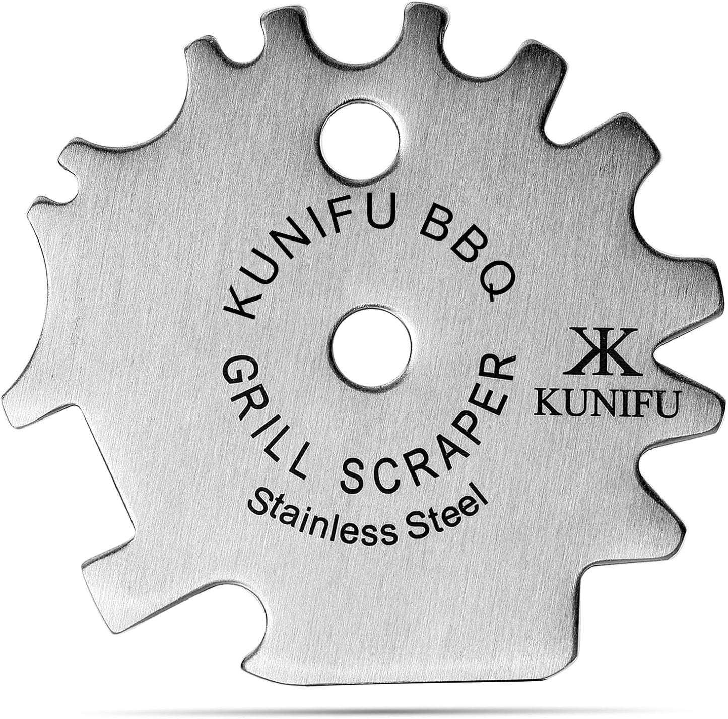 BBQ Grill Scraper, Stocking Stuffers, Bristle-Free for Griddle, Kitchen Gadgets Cleaner, Camping Accessories