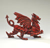 Enesco 6014820 Edge Sculpture Red Dragon