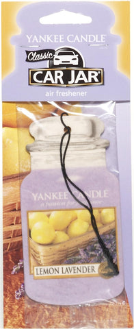 Yankee Candle 1172084 Car Jar Single, Lemon Lavender
