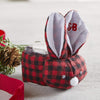 Stephan Baby Boo-Bunnie Comfort Toy & Boo Cube, Red & Black Flannel