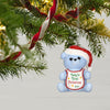 Hallmark QGO2205 Baby Boy's First Christmas Blue Bear 2021 Ornament