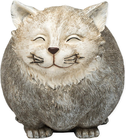 Roman Pudgy Pal Garden Figure, 75263, Standing Cat, 7.25 inches tall