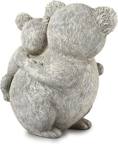 8.5" Koala and Baby Outdoor Garden Statue