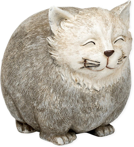 Roman Pudgy Pal Garden Figure, 75263, Standing Cat, 7.25 inches tall