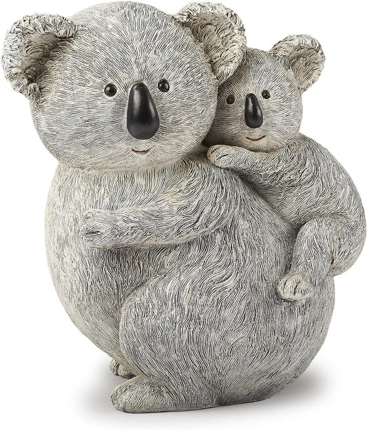 8.5" Koala and Baby Outdoor Garden Statue
