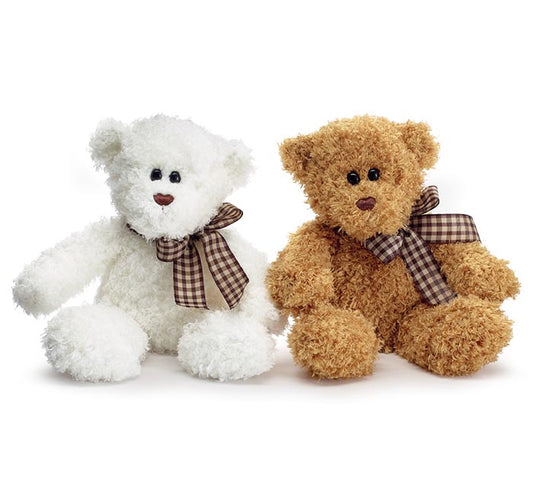 Burton & Burton 11" CREAM AND SOFT BROWN BEAR ASSORTMENT
