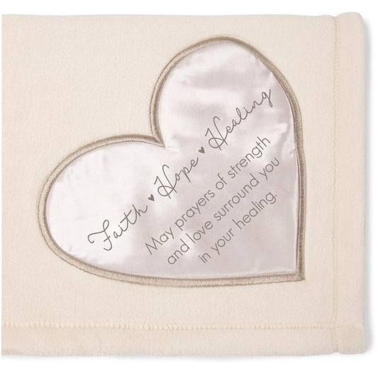 Pavilion 19514 Faith Hope Healing - 50"x60" Royal Plush Blanket