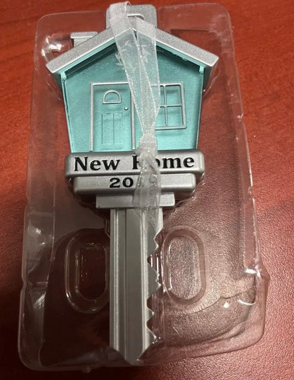 2019 Hallmark Keepsake New Home Key House Christmas Tree Ornament- Damaged Box
