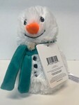 Intelex Warmies CPJ-SMAN-2 Mini Snowman with Green Scarf