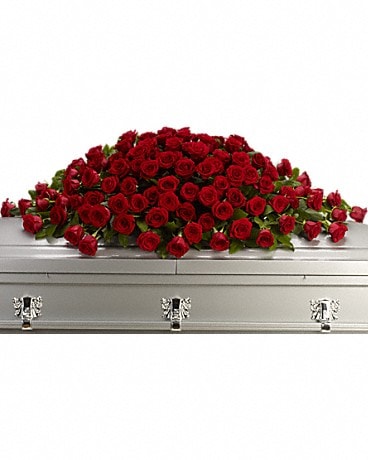 Greatest Love Casket Sympathy Spray