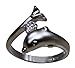 R. S. Covenant 090 sz 5 4319 Sterling Silver Dolphins (OLD RINGS)
