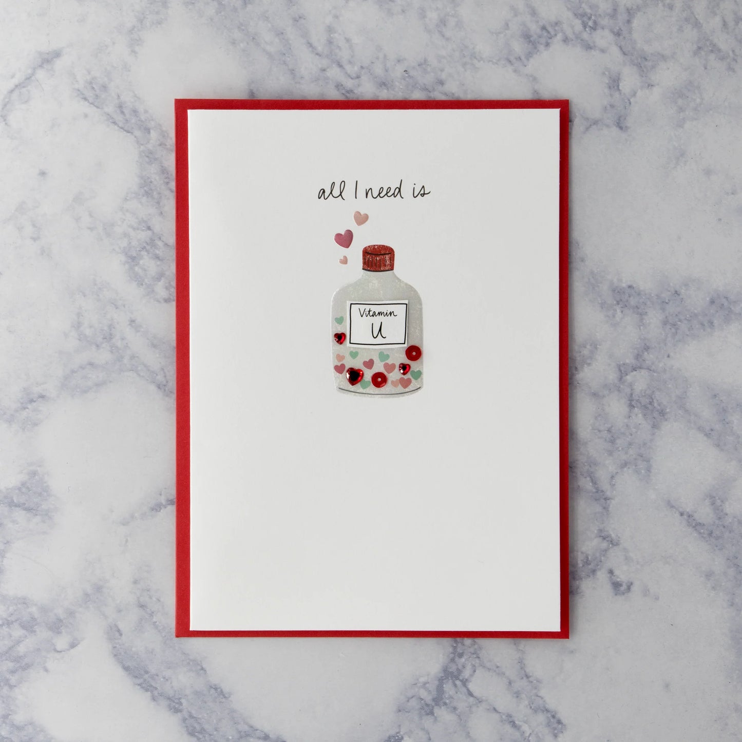 Papyrus Vitamin U Valentine Card