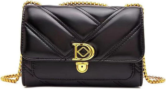 Women Crossbody Bag Fashion Shoulder Bag Everyday Handbag Purse, Black