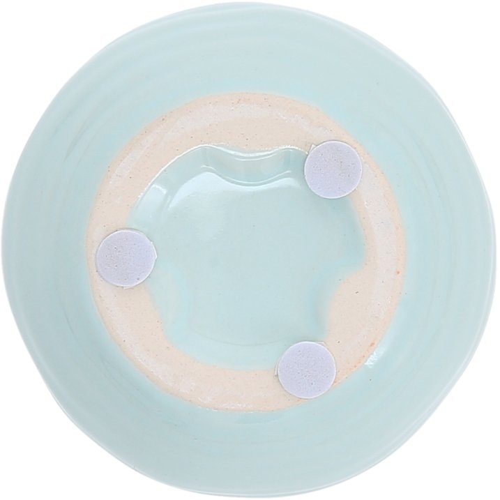 Pavilion  77111 Plain Dandelion Weed Some See a Wish Green Ceramic Soy Serenity Scented Candle