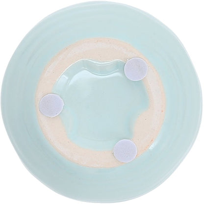Pavilion  77111 Plain Dandelion Weed Some See a Wish Green Ceramic Soy Serenity Scented Candle