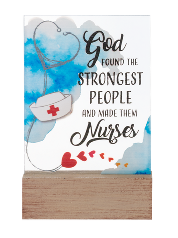 Ganz ER79848 Block Talk - God found the strongest people and made them Nurses