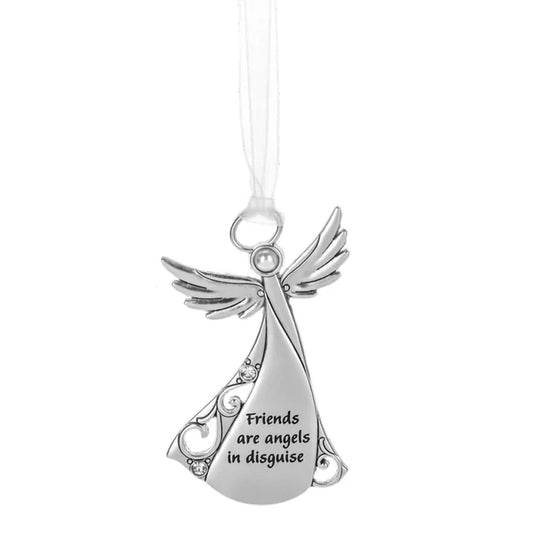 Ganz Friends are Angels in Disguise Hanging Ornament