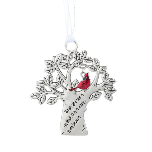 Ganz ER73990 Ornament - When you see a cardinal, it is a visitor from Heaven.